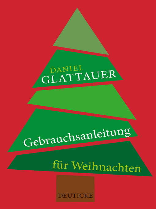 Title details for Gebrauchsanleitung für Weihnachten by Daniel Glattauer - Available